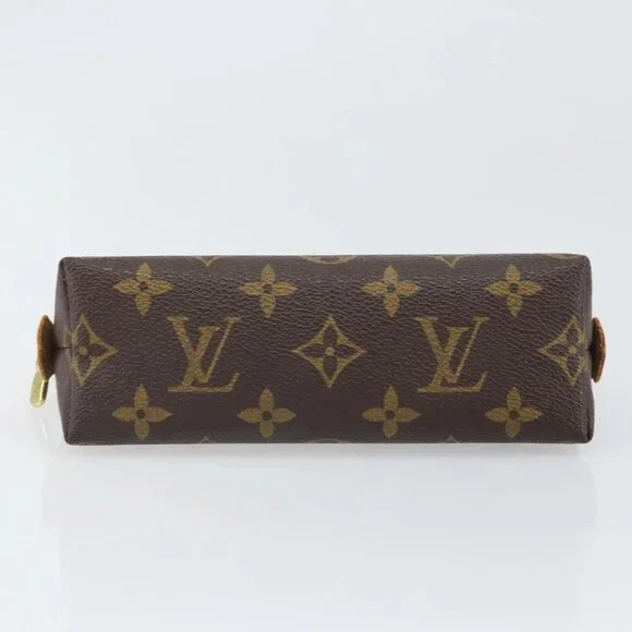 Authentic LOUIS VUITTON Monogram Pochette Cosmetic PM Pouch bst252-022826 - Picture 7 of 16